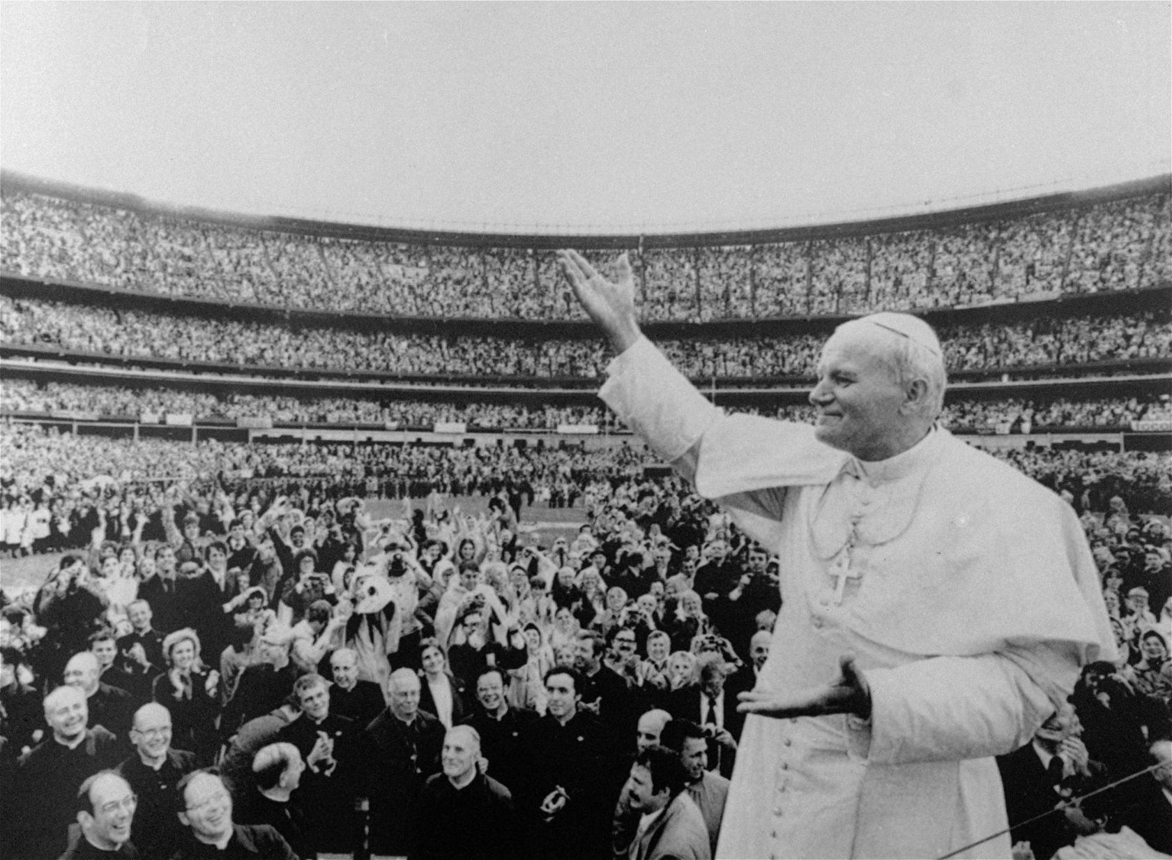 1979: Pope John Paul II at Shea Stadium